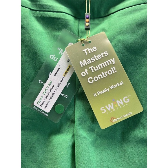 Swing Control B2071SW Women's‎ Shorts Size 6 Solid Techno Jelly Bean - Picture 4 of 7